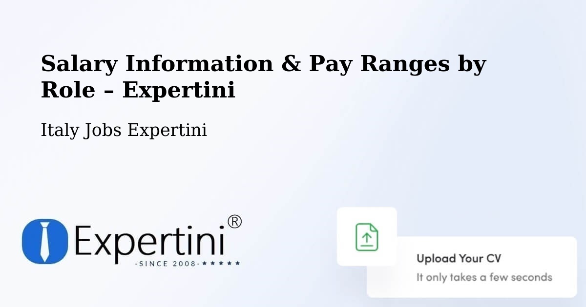 Salary Information & Pay Ranges – Librizzi - Librizzi, Italy Jobs Expertini